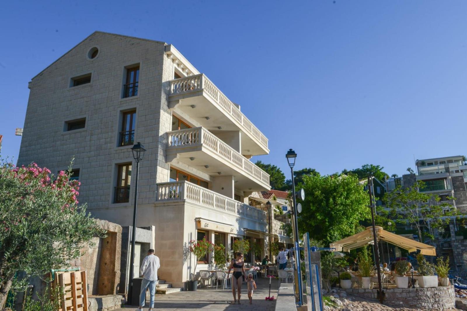 Przno Luxury Apartments Sveti Stefan Cameră foto