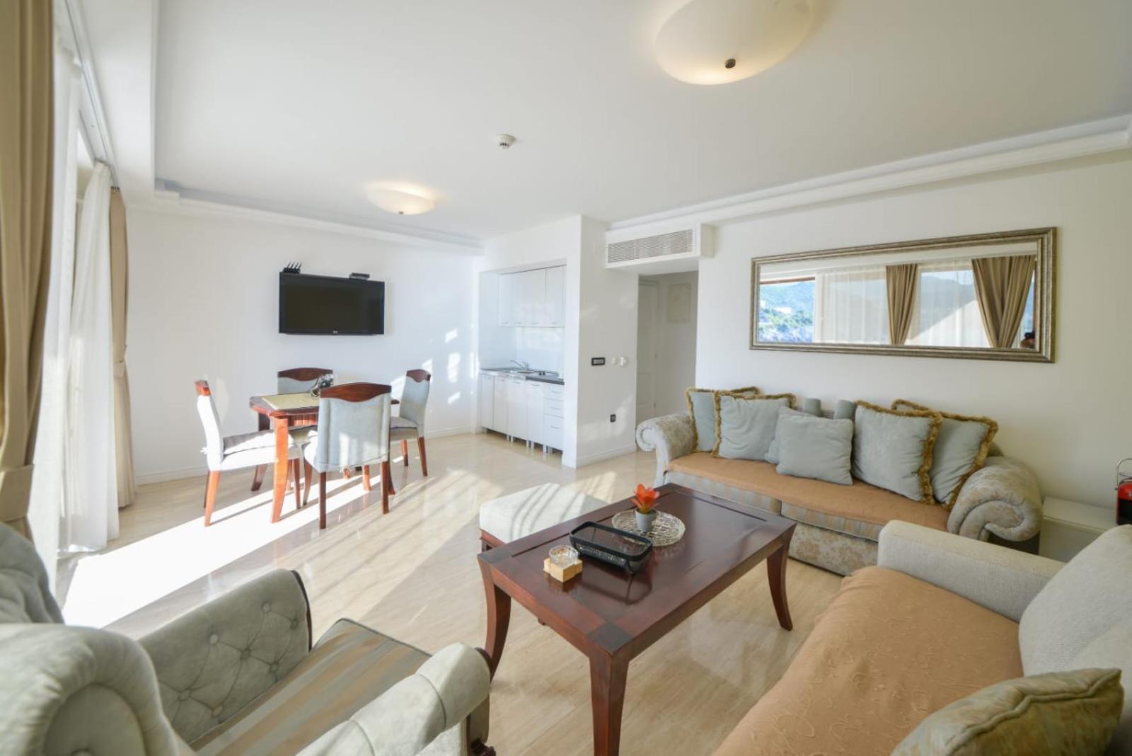 Przno Luxury Apartments Sveti Stefan Exterior foto