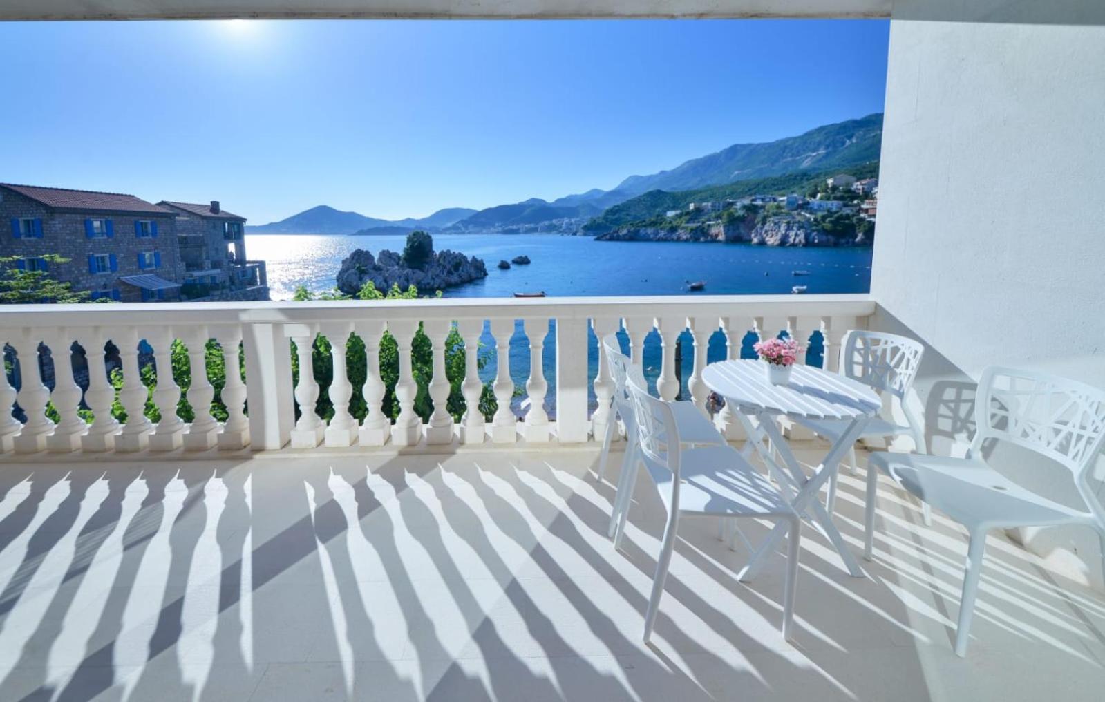 Przno Luxury Apartments Sveti Stefan Exterior foto