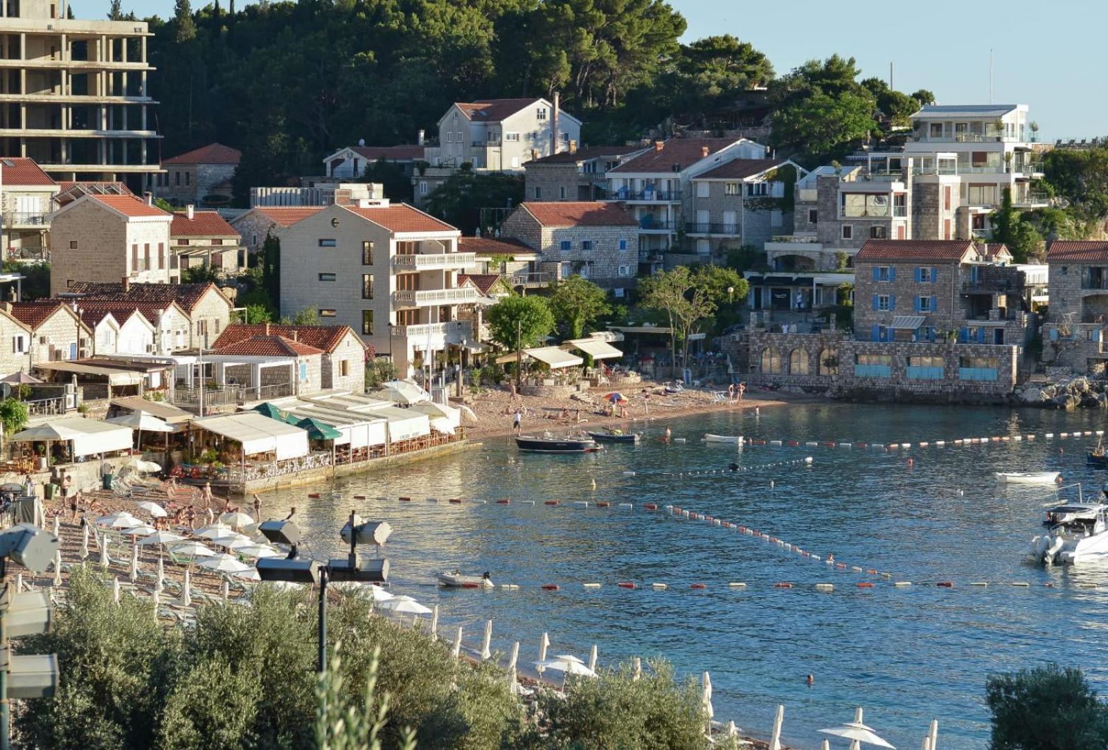 Przno Luxury Apartments Sveti Stefan Exterior foto